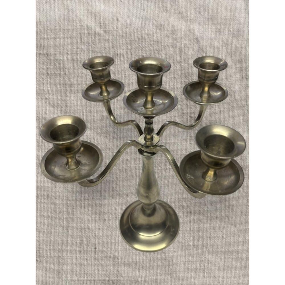Restoration Hardware Silver Candelabra Whimsigoth Victorian Fairy Decor